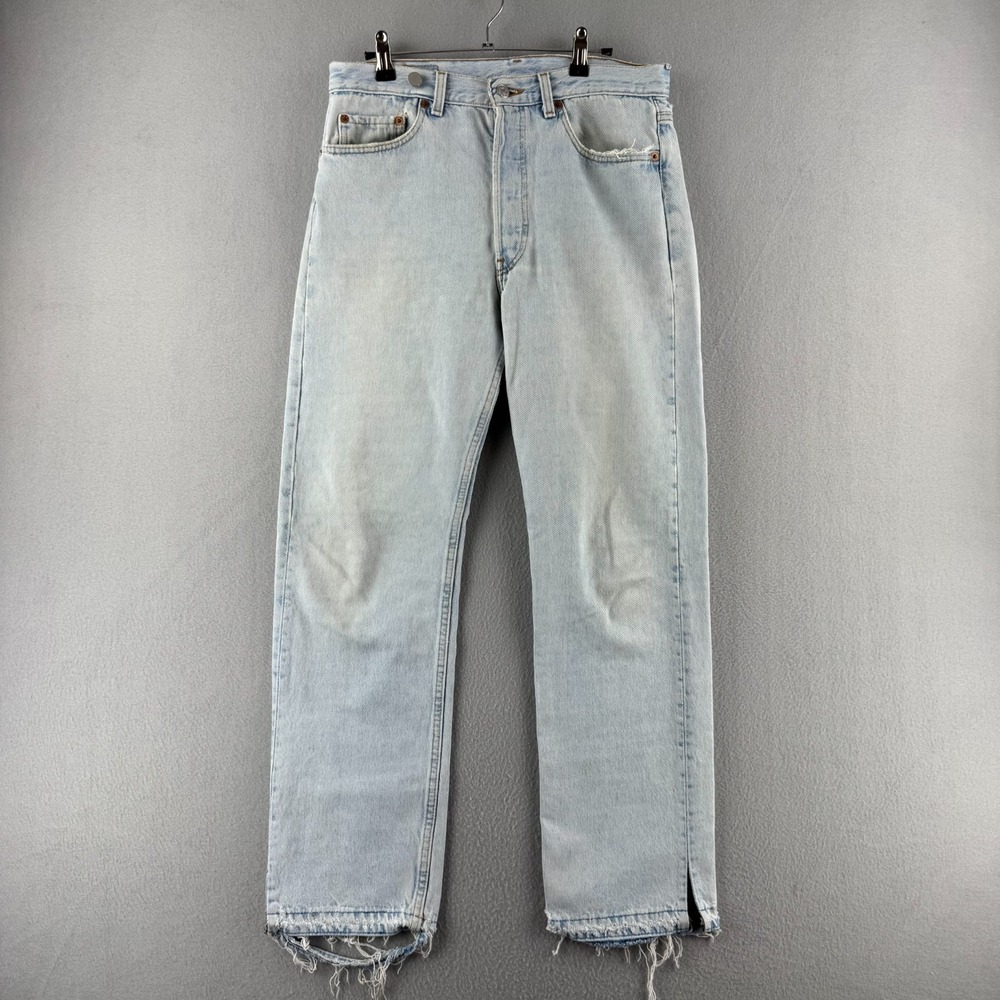 Vintage Levi's 501 Light Wash Bootcut Jeans